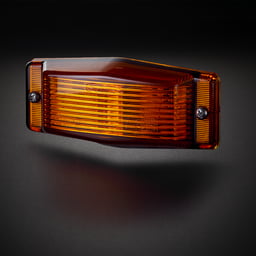 Omnius Slimline LED Dobbeltbrænder Orange