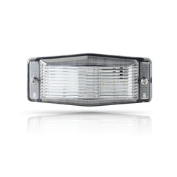 Omnius Slimline LED Feu Double Ampoule Transparent Commutable Blanc Orange