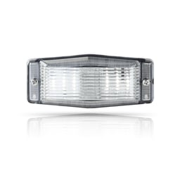 Omnius Slimline LED Dubbelbrander Transparant Schakelbaar Wit Oranje