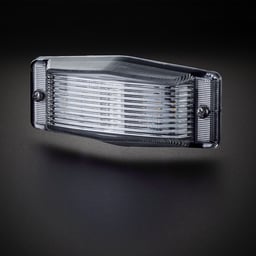 Omnius Slimline LED Dubbelbrander Transparant Schakelbaar Wit Oranje