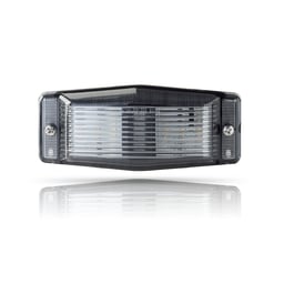 Omnius Slimline LED Feu Double Ampoule Smoked Commutable Blanc Orange