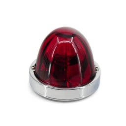 Omnius USA Melonlight Glazen Lens Rood