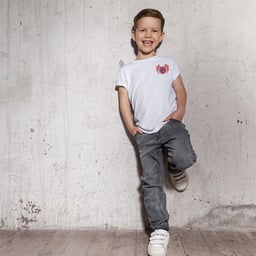 Ronny Ceusters T-shirt Enfants Laakdal Blanc