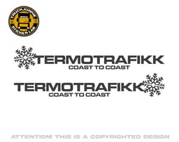 Lot d'autocollants Termotrafikk C à C