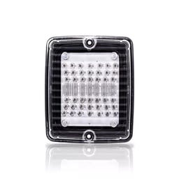 Feux arrière de camion 24V 130x110x45mm avec câble de 2,5 mètres adaptés pour Hella/Ledon