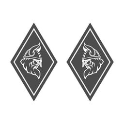 Set de Stickers Bouclier d’Angle – Viking