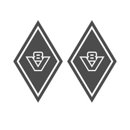 Sticker Bouclier d’Angle - V8 Ancien