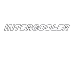 Sticker Contour Intercooler Vitre Latérale
