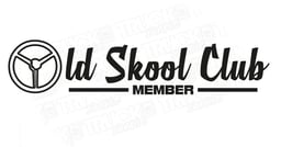 Old Skool Club Member Autocollant