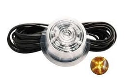 BLLOC Diode Orange 6 Stück 24V 0,96W Durchmesser 62mm Höhe 35mm Kabellänge 5m Keine E-Mark