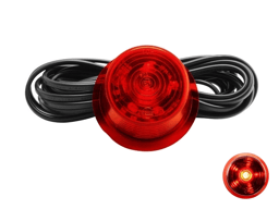 Lampe large Gylle rouge 24 V
