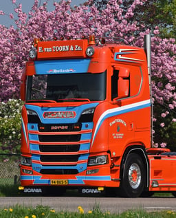Bavette Scania Noire 65x43cm