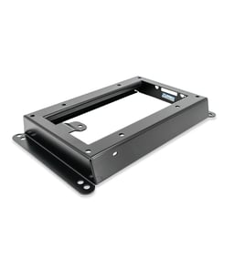 Cadre de siège abaissé 6 cm Ajustement Parfait Revêtement en Poudre Noir