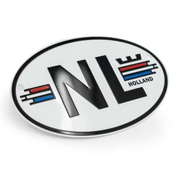 NL Aluminium Emblem Relief 18x11,5cm