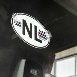 NL Aluminium Emblem Relief 18x11,5cm