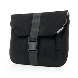 Étui pour tablette Omnius Noir Aspect Alcantara Fermeture à Clip