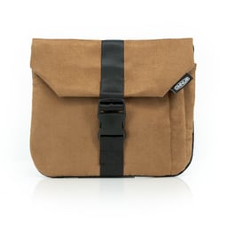 Étui pour tablette Omnius Marron Aspect Alcantara Fermeture à Clip