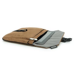 Étui pour tablette Omnius Marron Aspect Alcantara Fermeture à Clip