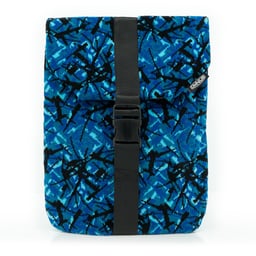 Support pour ordinateur portable Omnius 14 pouces bleu fermeture à clip