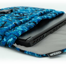 Support pour ordinateur portable Omnius 16 pouces bleu fermeture à clip