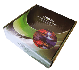 Ensemble d'éclairage pour poussette Ledson complet avec bandes Flexistrips et câble adaptateur USB