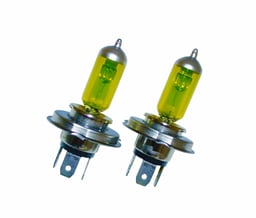 Lampade alogene Ledson YellowLook Giallo 12V 3000K 2 Pezzi