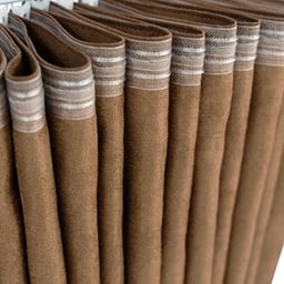 Ensemble de rideaux aspect Alcantara Ensemble de rideaux latéraux Bande de fenêtre avant Rideau 3-arches 90x225x185 cm