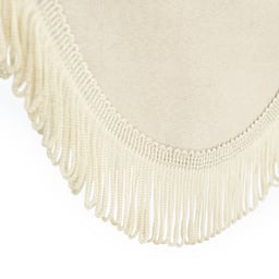 Set di tende Alcantara-Look Set di tende laterali con cinghie di sospensione e fascia per parabrezza con frange 90x225 cm