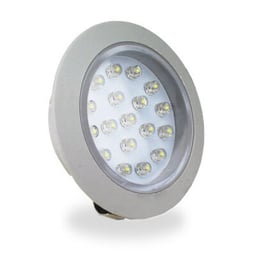 22310102 Lampe Encastrée LED Ø 55,7mm 18 LED Non-Dimmable 24V Convient Pour Montage en Surface Avec Article SPRAN