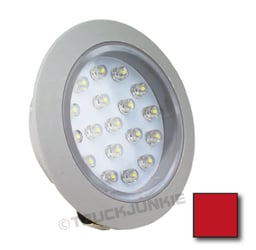 22310102 Lampe Encastrée LED Ø 55,7mm 18 LED Non-Dimmable 24V Convient Pour Montage en Surface Avec Article SPRAN