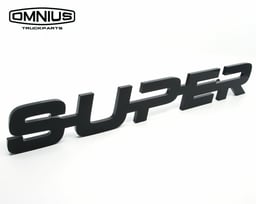 Super Emblem Brillant Haut 45x6,5 cm