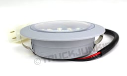 Blauwe LED Inbouwlamp 24V 18LEDs Truckverlichting