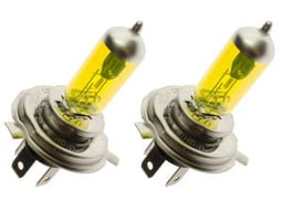 Truckjunkie H4 Gelbe Halogenlampe 24V 70W 2 Stück