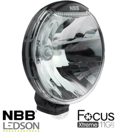Lampe LED Ledson Xtreme Focus avec projecteur NBB Alpha 225 9-32V 6000K 2250 Lumen