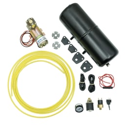 Kit de compresseur Hadley 12V avec réservoir d'air et ensemble de montage