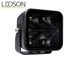 Ledson LED Fernscheinwerfer Vega S Compact 4800 Lumen 4x10W Osram 5700K IP68/IP69K