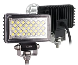 Ledson Lampada da lavoro 33 LED 120 Gradi IP69K 93x52x23mm 6000K