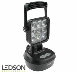 Ledson draagbare werklamp met flitsfunctie, 18W oplaadbaar