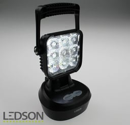 Ledson draagbare werklamp met flitsfunctie, 18W oplaadbaar