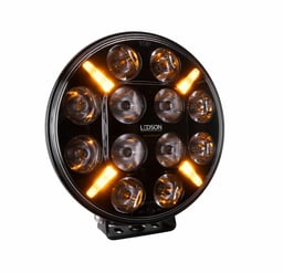 Ledson Projecteur 7 Pouces Noir Avec Feu de Position Homologué E Système Optique TIR Garantie 24 Mois