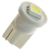 XENON Look W5W 24V 5050 SMD Diode Diffusion de Lumière à 180 Degrés