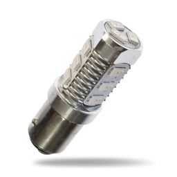 Lampadina a diodi 12 LED Samsung BA15S P21W 24V Bianco Freddo 6000K