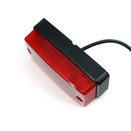 Bloc d'élévation de feu de position latéral LED Omnius ABS 126x64x21mm