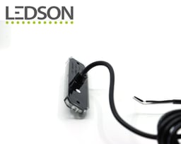 Ledson Optoline M Feu de Position Marqueur Latéral Fibre Optique Lentille Fumée 6 LED IP67 9-32V ECE R148