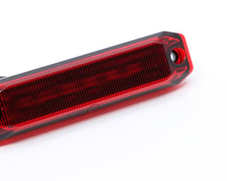 Ledson Optoline M Feu de Position Marqueur Latéral 6 LEDs Lumière à Fibre Optique IP67 9-32V ECE R148 100x24x12mm Câble 2m