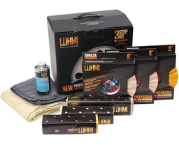 Luhmi Kit de Polissage 3 Étapes Pour Chrome Aluminium Cuivre Acier Inoxydable