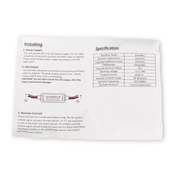 Ledson Dimmer Sottile Telecomando Senza Fili Per LED 12-24V