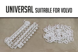 UNIVERSELLES Haken- und Läuferset 50 Stück Geeignet Für Volvo