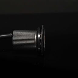 Lampe de poche LED escamotable intégrée Ø36 MM homologuée R65 14 motifs de flash