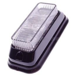 500330 Éclairage LED 3x1W 12-24V 12 Modèles de Flash Homologué E6 98x41x29